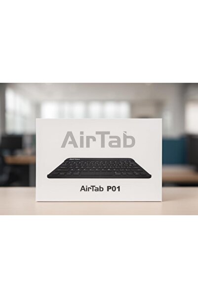 Generic Airtab P01 Wireless Keyboard – Ultra-Slim Bluetooth Keyboard with Rec...