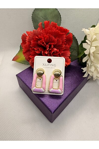 XUPING JEWELRY Kuyum Series Colorful Bone Model Steel Earrings
