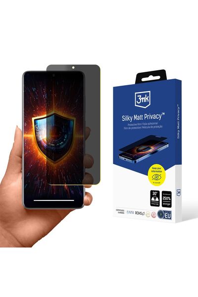 3MK Folie de protecție pentru Samsung Galaxy S20+ 5G Mată Mătăsoasă Anti-spion