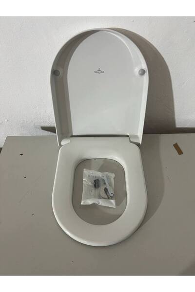 Villeroy & Boch Scaun de toaletă O.novo – Original – Duroplast – Alb lucios
