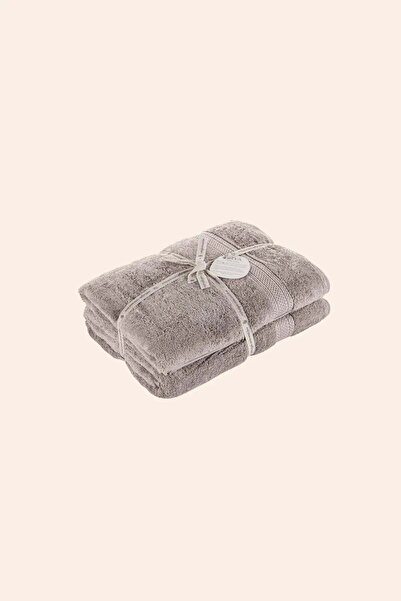 İrya Egyptian 100% Egyptian Cotton 2-Piece Towel Set 90X150 cm Burnt Gray
