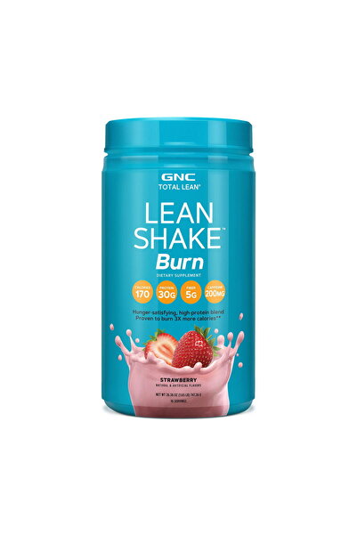 GNC Proteina cu Amestec Termogenic, Aroma de Capsuni Total Lean Shake Burn 74...