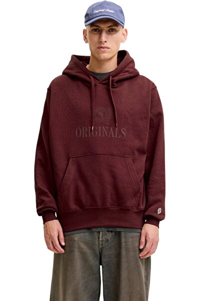 Jack & Jones JACK &JONES Frederiksberg Φούτερ με κουκούλα Monogram SN - 12300...