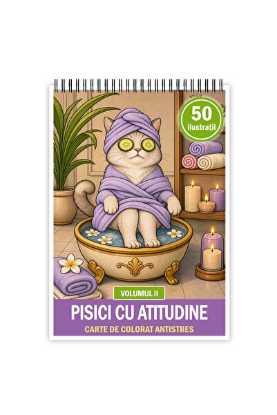 Legendary Gifts Carte de colorat, 40 de ilustrații Demonic Kitties - Volumul I