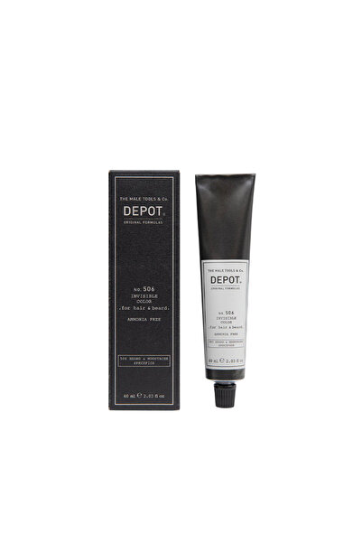 DEPOT 500 Vopsea semi-permanentă pentru barbă și mustață, Grafit, 60 ml