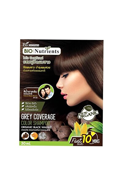 Bioman Bioman Bio Nutrients Hair Color Shampoo for Gray Coverage 30ml