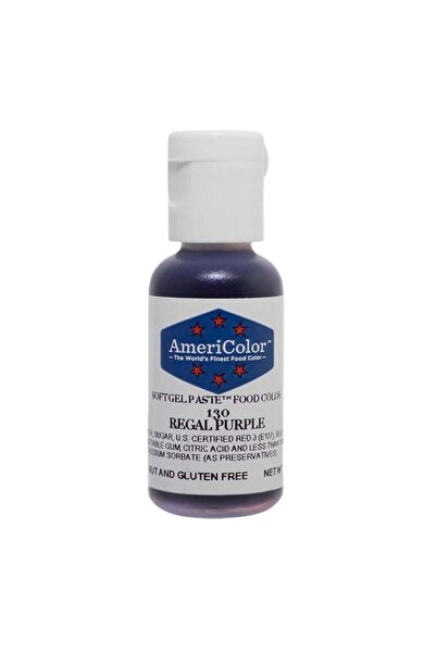 AmeriColor Purple Food Gel Color Rigel 21g from