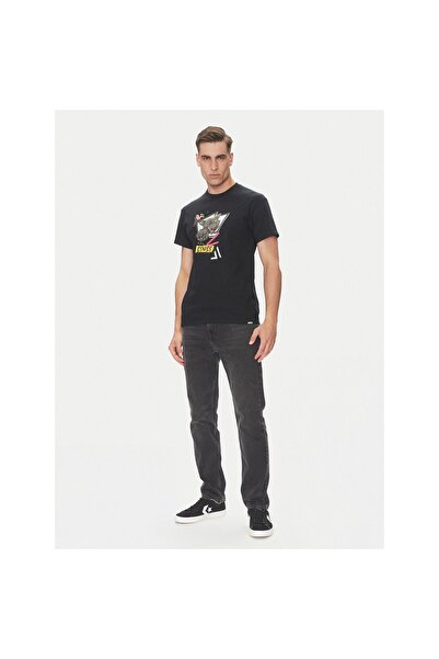 Etnies Ανδρικό T-shirt 4130004126 Μαύρο