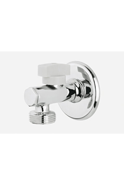 KORPEX 1/2 - 3/4 KÜRESEL FİLTRELİ ÇAMAŞIR MUSLUK ( KROMLU ) - KAF 510