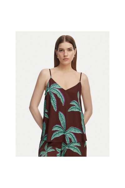 Lola Casademunt Top de damă LS2615121 256 Maro