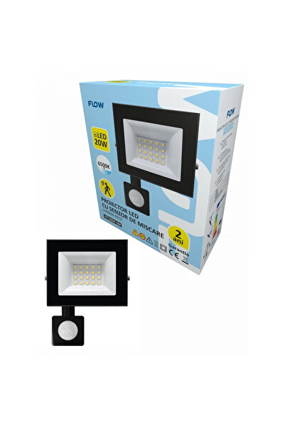 pro tools store romania Proiector LED cu senzor de mișcare 20W 6500K Lumină a...
