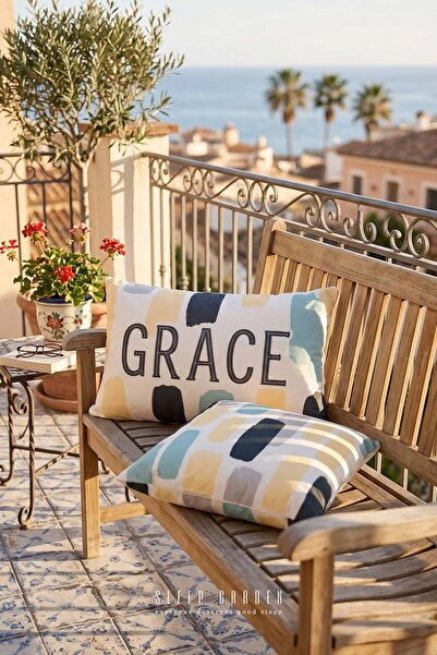 Sleep Garden Pastel Design Decorative Throw Pillow Cover |   Modern Home Deco...