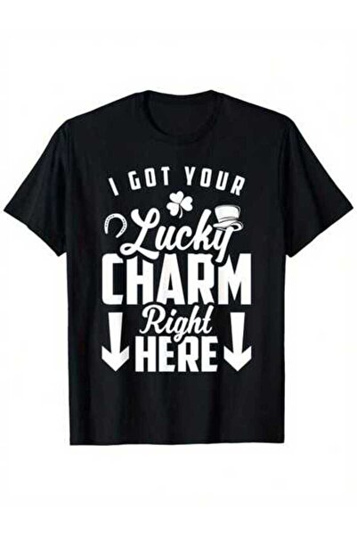 799 تي شيرت I Got Your Lucky Charm Right Here Funny St Patrick's Day مناسب لل...