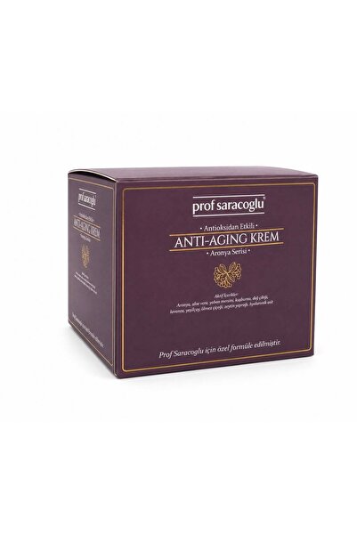 prof saracoğlu Aronya Anti Aging Krem 50 ml - Antioksidan Etkili - Cilt Sıkılaştırıcı