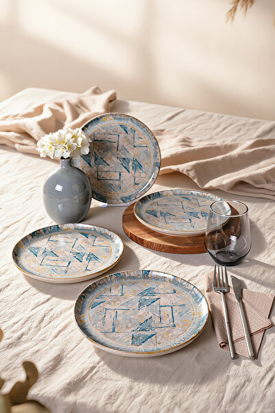 Keramika Royal Pasta Tabağı 22 cm 4 Adet 23456
