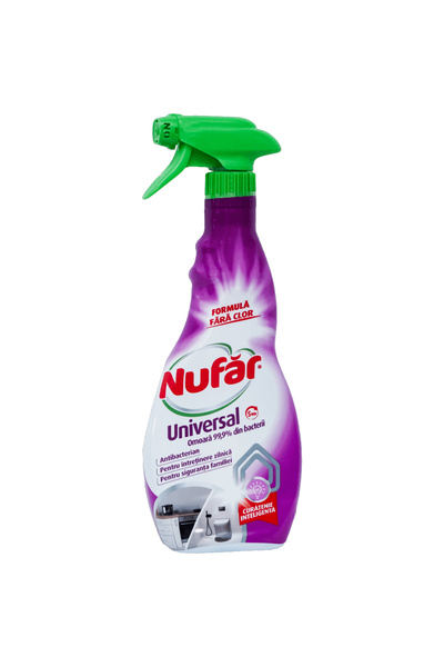 Nufar Surface Disinfectant with Sprayer 500ml Farmec