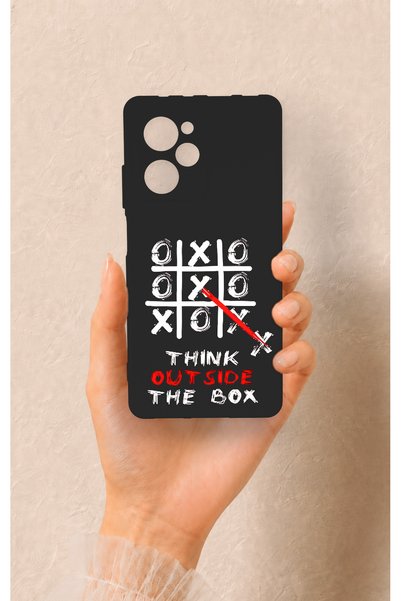 Vip Case حافظة سيليكون منقوشة متوافقة مع هاتف Poco X5 Pro من Out Side The Box