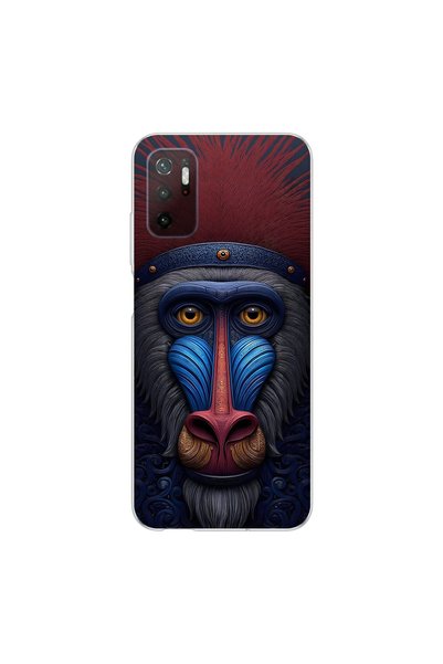 PPKin Poco M3 Pro Compatible Table 4 Design Transparent Case