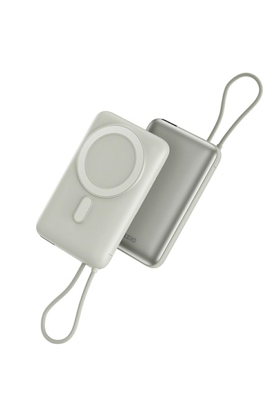 Energea Bazic Fusion Mag 10000mAh Baterie externă wireless 15W USB-C cu afișa...