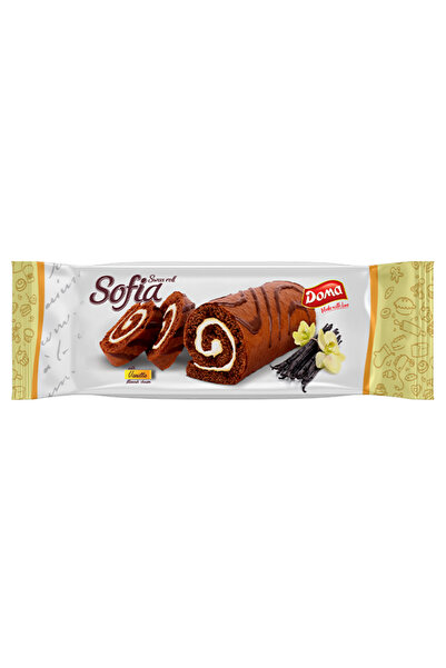 DOMA SOFIA SWISS ROLL 200gr - (ΓΕΜΙΣΗ ΒΑΝΙΛΙΑ)