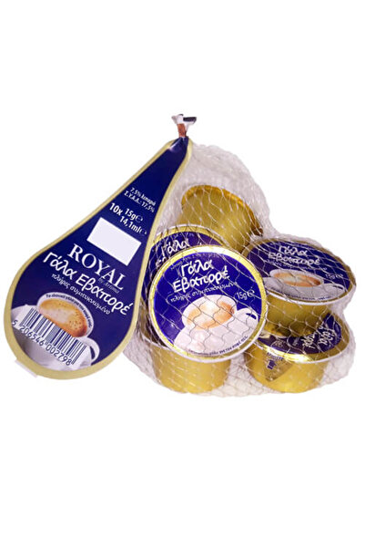 Royal ΓΑΛΑ ΜΕΡΙΔΑ ΓΙΑ ΚΑΦΕ (10x15gr.) - (7,5% ΛΙΠΑΡΑ) (ΔΙΧΤΥ) (10.1.169)
