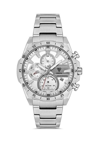 Fiesta F197203M Men's Wristwatch with Steel Strap