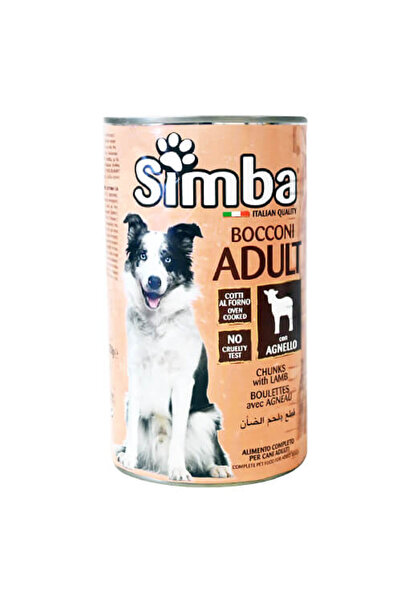 Simba ΣΚΥΛΟΤΡΟΦΗ ΚΟΝΣΕΡΒΑ 1230gr - (ΑΡΝΙ)