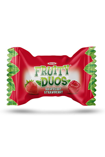 TAYAŞ Fruity Duos Meyve Dolgulu 1 Kg Dökme Sert Şeker Dökme