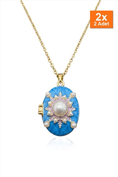 Bozhi Steel Necklace Gold 45cm Stylish Gift