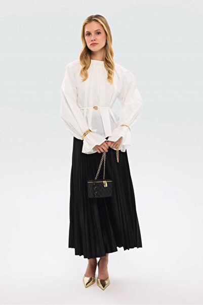 Hena Store Women's Pleated Skirt That Is Not Easily Wrinkled