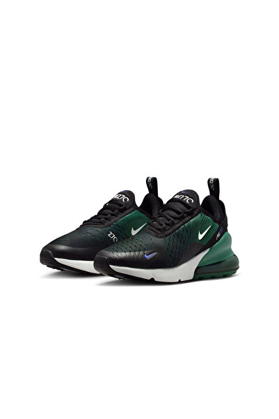 Nike Air Max 270 Gs Siyah Yeşil Sneaker Ayakkabı