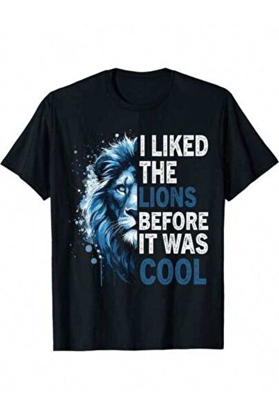 LİNA06 تي شيرت I Liked The Before It Was Cool - تي شيرت فضفاض ذو رقبة مستديرة...