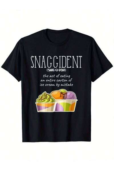 4Car تي شيرت Snaccident Funny Lover - بتصميم "العملية المضحكة التي يقوم بها ا...