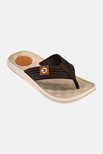 Cartago Men Egeu Slip On Slippers, Light Beige