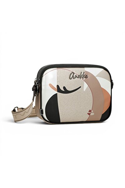 Anekke Eikon 42753-516 Geantă de damă – Geantă crossbody medie cu două compar...