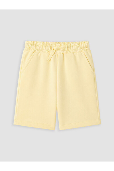 LC Waikiki Nevavm Boys' Shorts with Elastic Waist and Laces