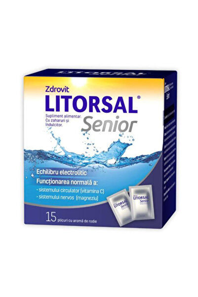 Zdrovit Litorsal Senior with Pomegranate Flavor - Zdrovit, 15 sachets