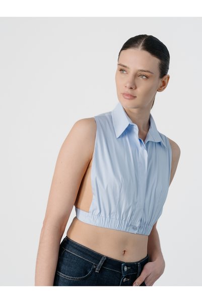 Valleventis Apron Poplin Albastru