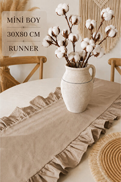 SADEN HOME Firfrili Doorkeeper Runner, Dekorafi̇t 30X80 cm