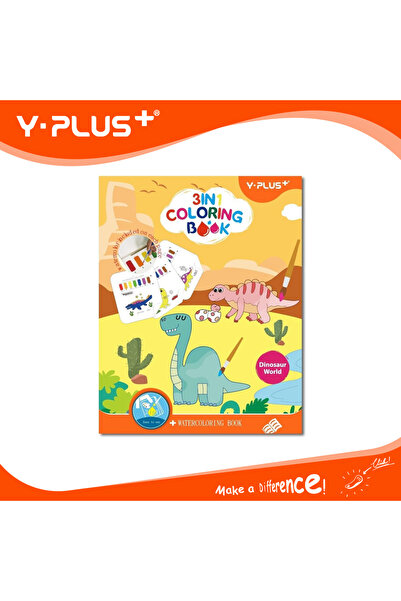 Y Plus Carte de activitati 3 în 1 – Dinosaur world -