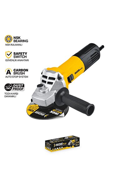 SGS SGS5035 Endüstriyel Avuç Taşlama 1250 Watt 125mm Devir Ayarlı