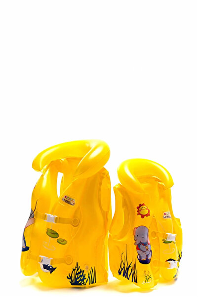 PLUSSPORT Children's Marine Life Jacket Inflatable Large Size - Pink - Blue -...
