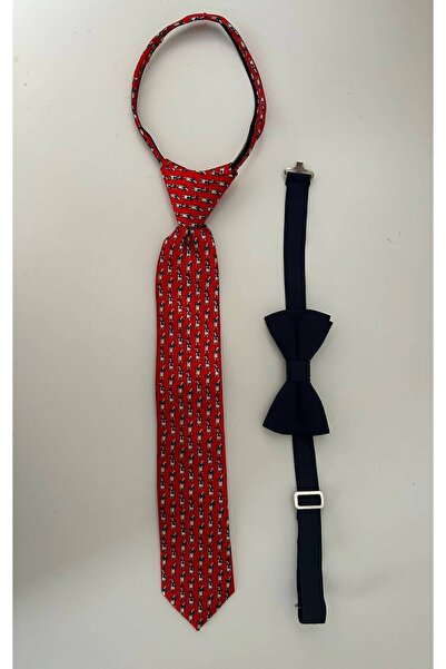 ChatonDor Boy's Bow Tie Necktie Set of 2