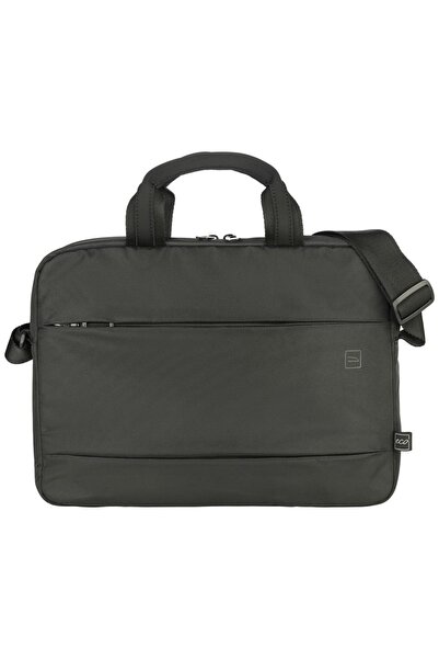 Tucano Παγκόσμια Τσάντα Laptop για 13-14 ίντσες, με Ρυθμιζόμενο Ιμάντα, Μαύρη