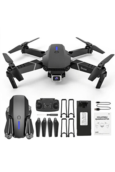 SoundWave A55 V3 Yapay Zeka Lensli Katlanabilir 4K Fotoğraf Kameralı Drone (T...