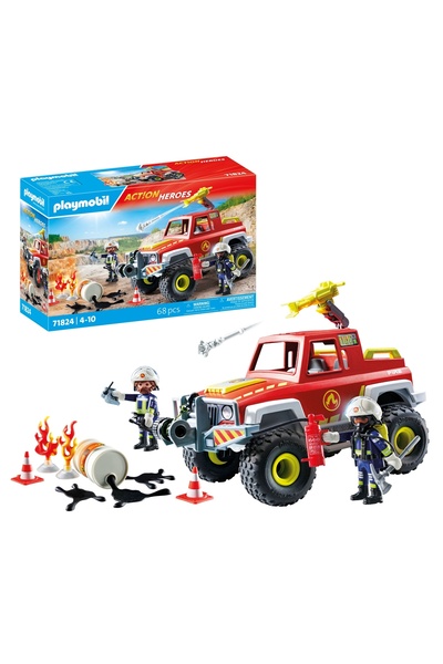 Playmobil Mașină de pompieri 71824