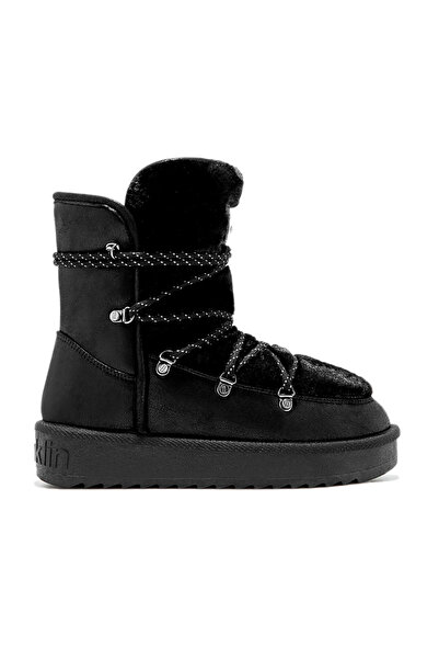 D.Franklin Nordic Fur Boots DFSH370005 – Black - 38