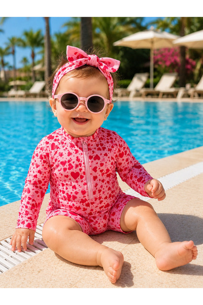 bebekyol Love Baby Girl Swimsuit