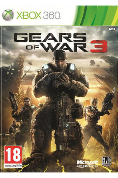 MICROSOFT Gears of War 3 Παιχνίδι Xbox 360