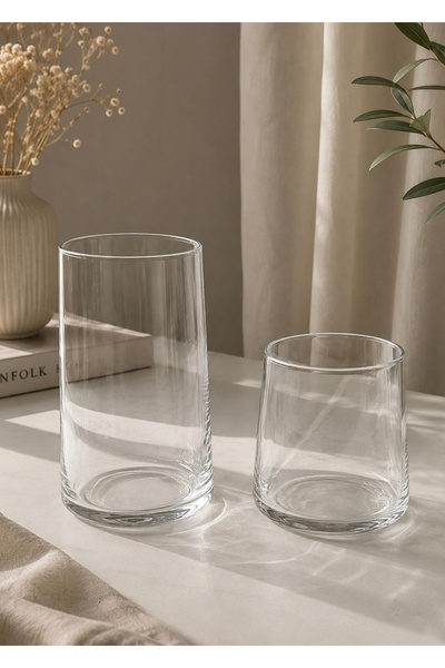 Şahika Kristal cama atılan imza Set of 12 Vera Water and Soft Drink Glasses